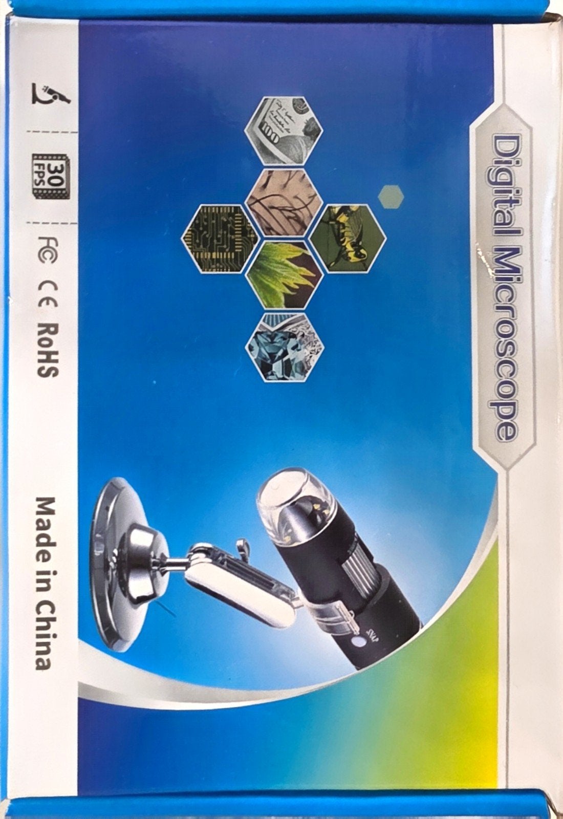 Digitale Microscoop USB 1000x Vergroting met LED-licht, Ophalen of Verzenden, Nieuw, 1000x of meer, Biologische microscoop