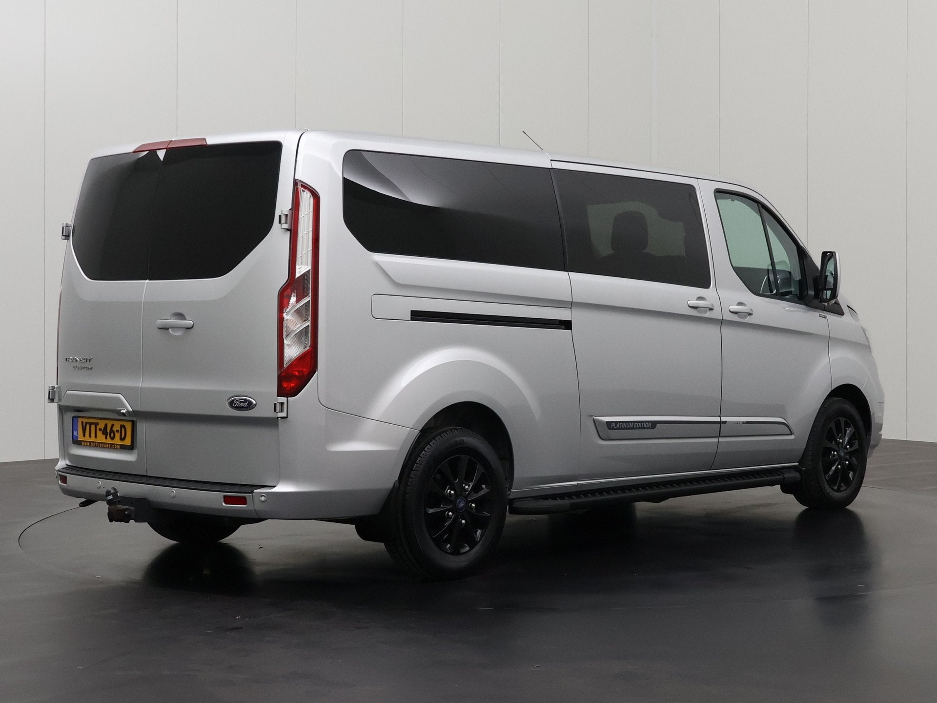 Ford Transit Custom 2.0TDCI Automaat Platinum Edition Dubbel, Auto's, 4 cilinders, Parkeercamera, Diesel, 2044 kg