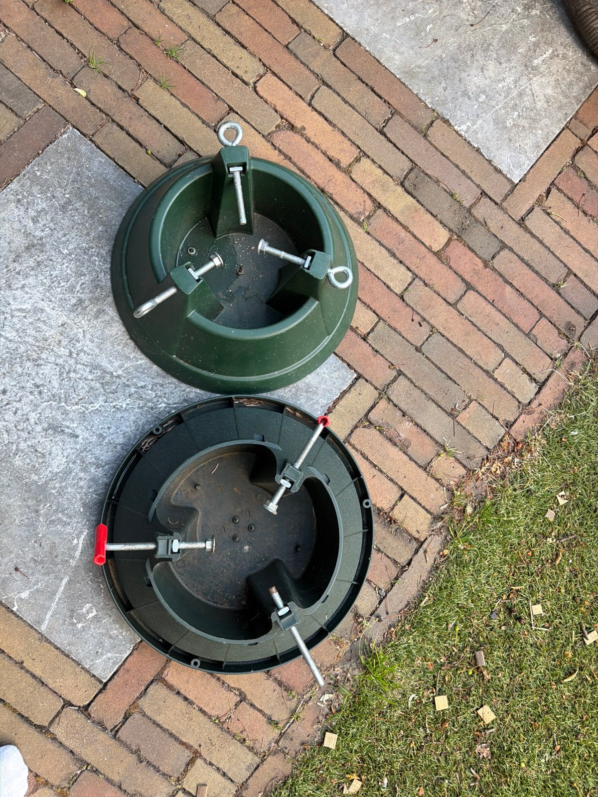 Gratis Kerstboomhouder, Ophalen