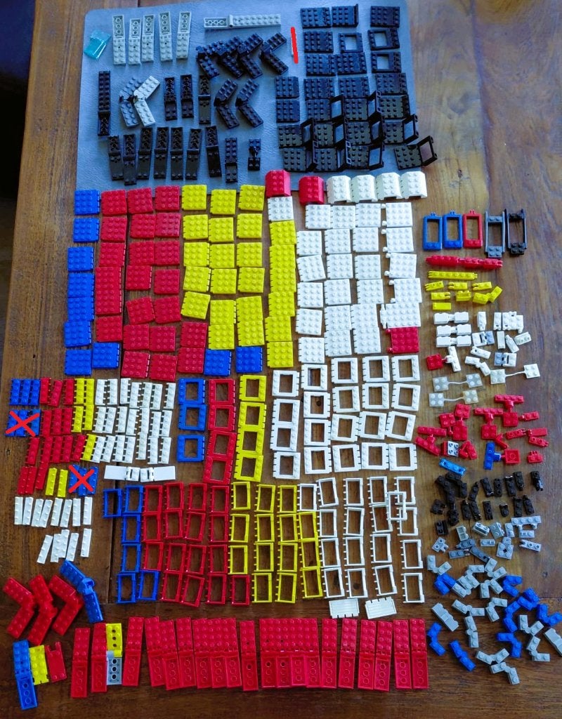 LEGO HING onderdelen scharnierbaar lego, Ophalen of Verzenden, Gebruikt, Accessoire, Lego