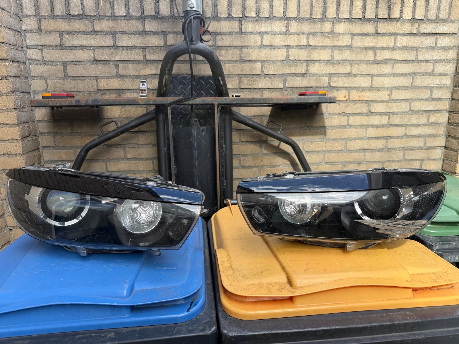 Volkswagen Scirocco koplampen, Auto-onderdelen, Ophalen of Verzenden, Gebruikt, Volkswagen