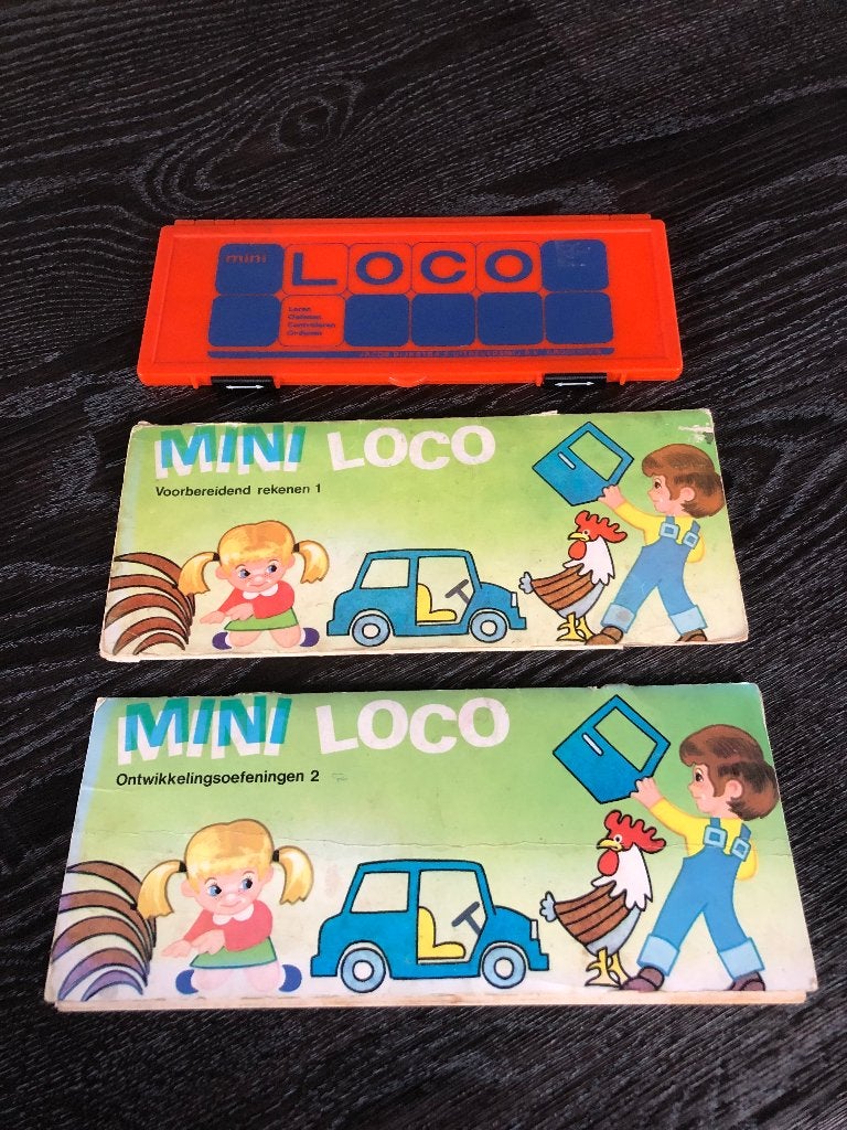 Vintage Spel - Mini Loco, Ophalen of Verzenden, Gebruikt, Rekenen