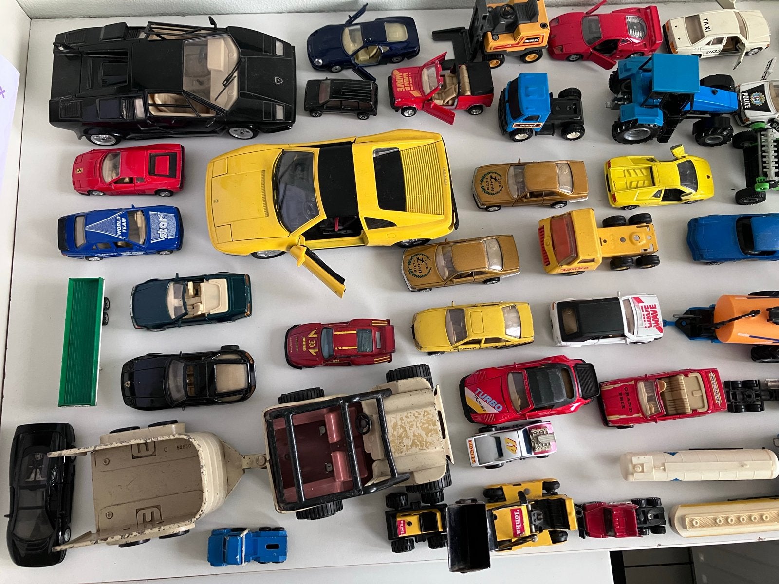 Grote collectie vintage speelgoedauto's en vrachtwagens, Ophalen of Verzenden, Gebruikt