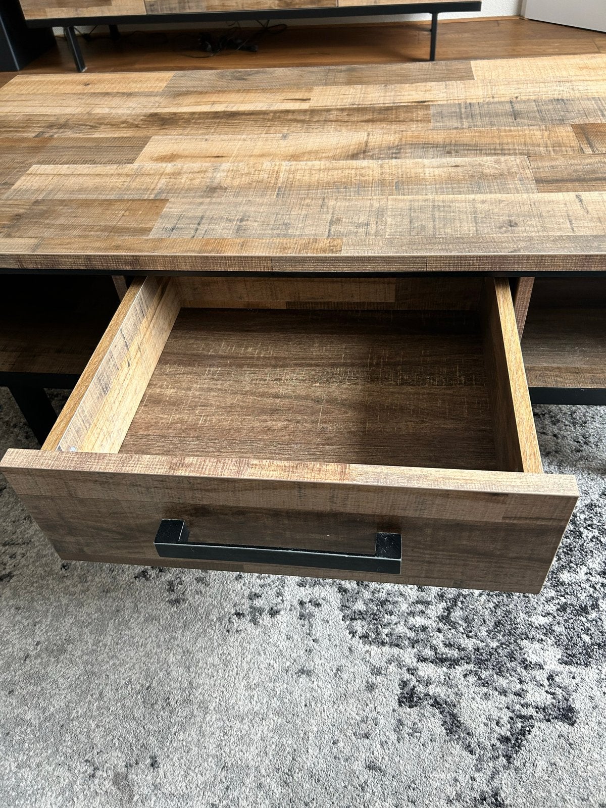 Salontafel de Bommel Escape/Lamulux Mumbai 135x67x40, Ophalen, Gebruikt, 100 tot 150 cm, 50 tot 100 cm