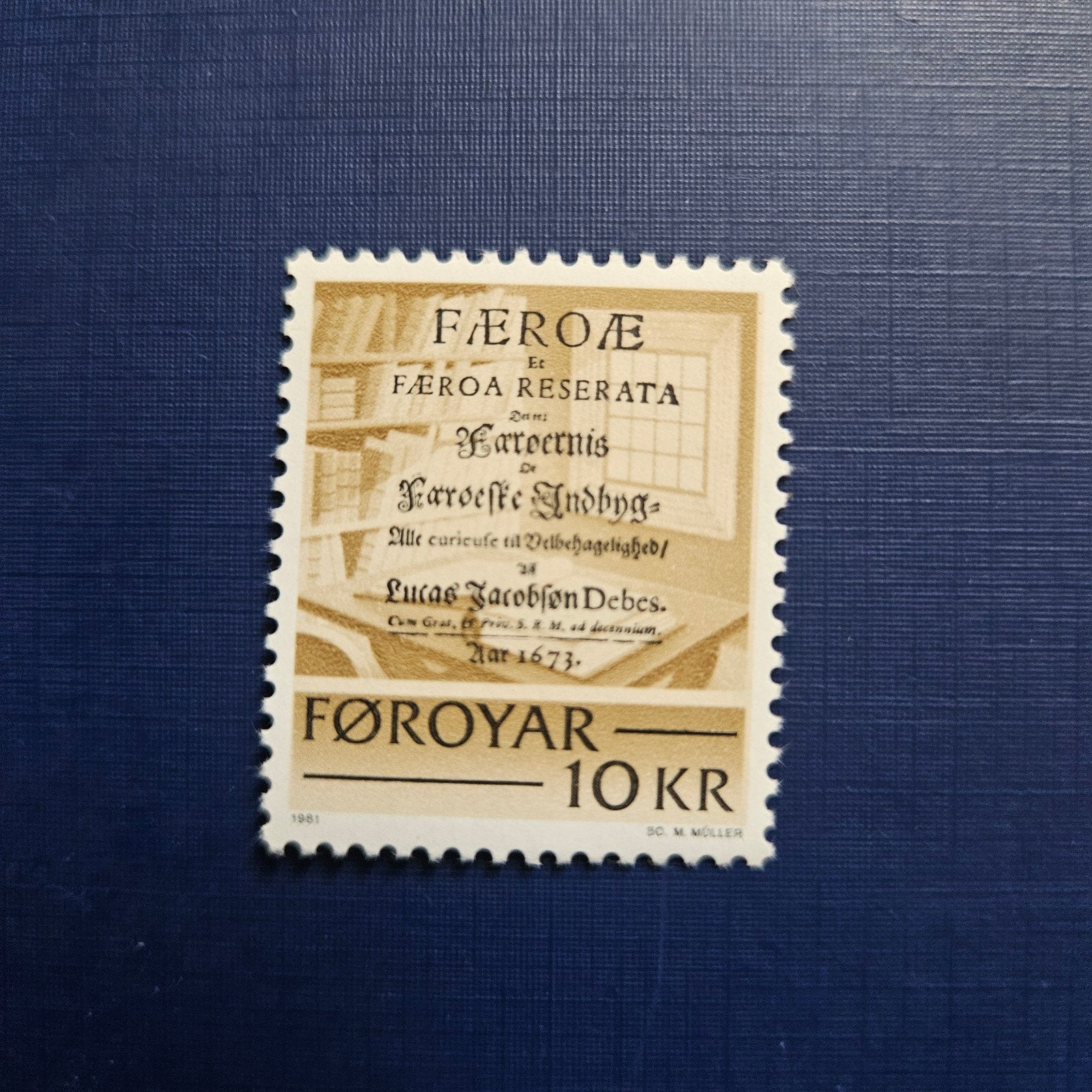 Denemarken Faeröer nr 69 pf, Ophalen of Verzenden, Denemarken, Postfris