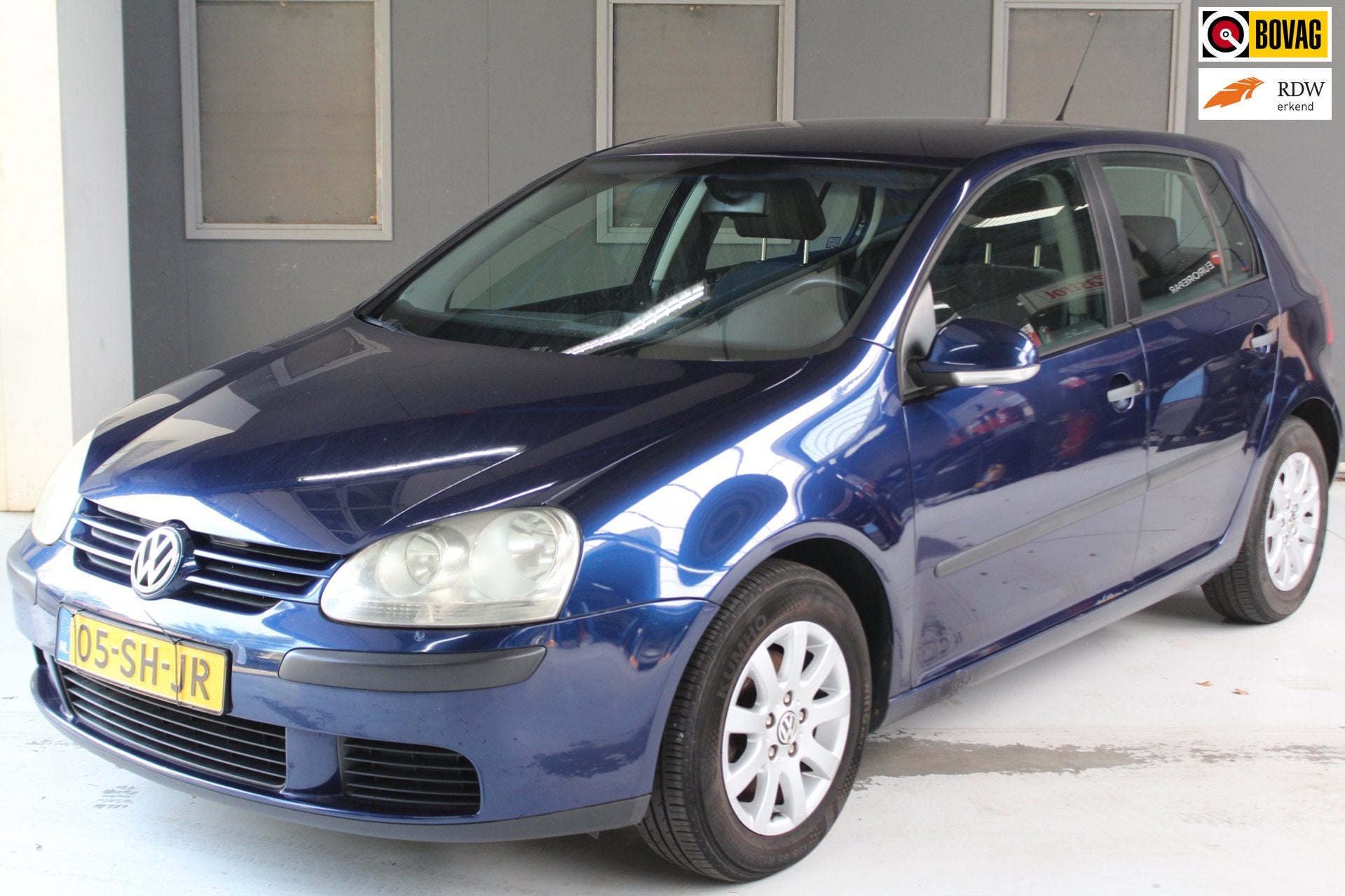 Volkswagen Golf 1.6 FSI Turijn, Voorwielaandrijving, Gebruikt, Blauw, Handgeschakeld