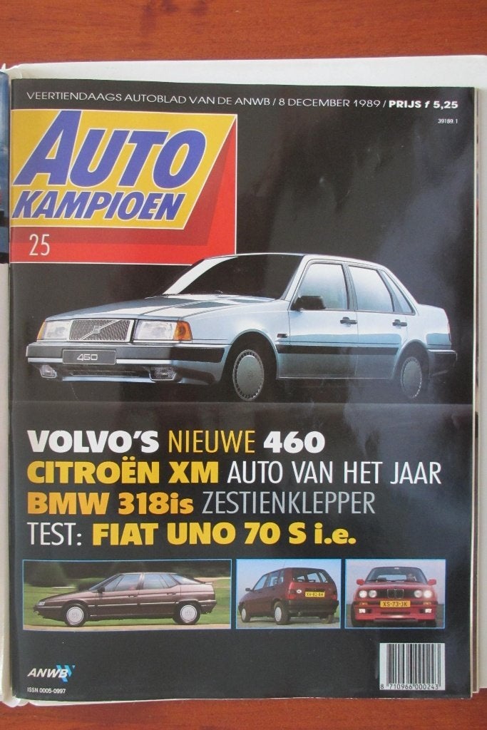 Autokampioen 25 1989 Volvo 460, AvhJ XM, Midas, Uno 70, Ophalen of Verzenden, Nieuw, Volvo