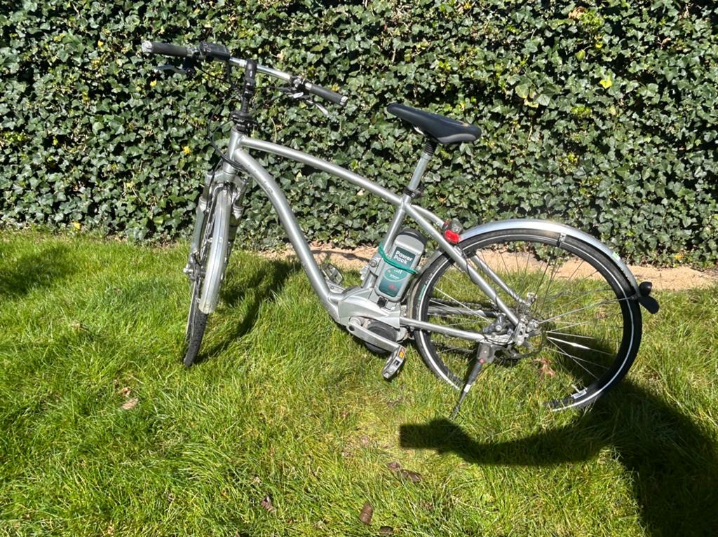 Flyer 2011,versie zonderbegrenzer.2 goede accus, 2 opladers., Fietsen en Brommers, Elektrische fietsen, Gebruikt, 47 tot 51 cm