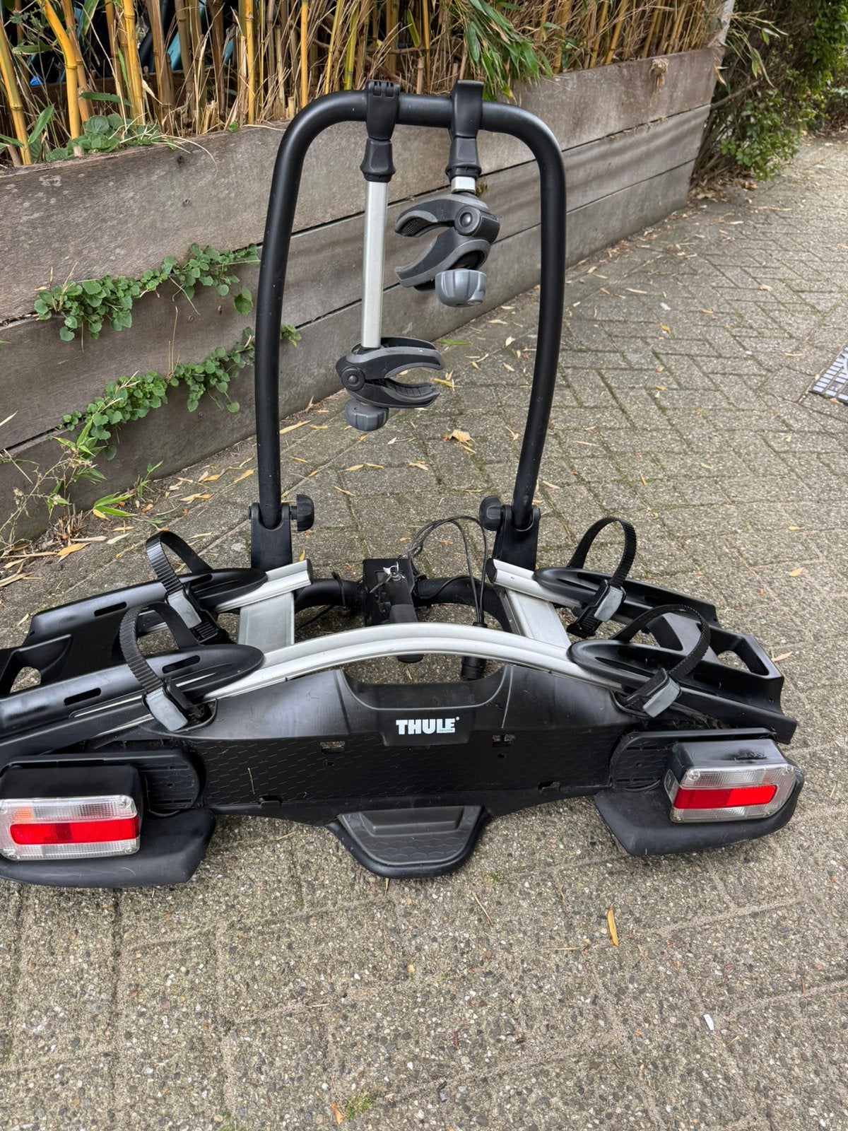 Thule Velocompact 925, Auto diversen, Ophalen, Brede banden, Zo goed als nieuw, 2 fietsen