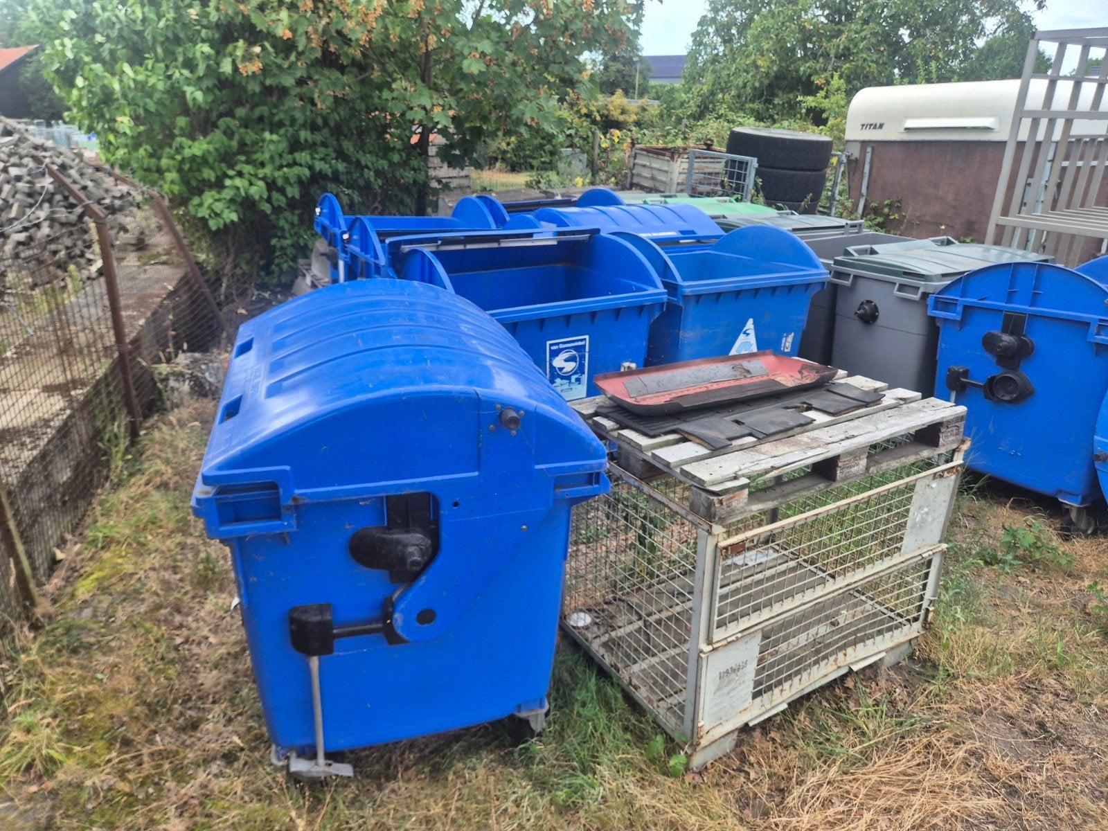 Klikos afvalbakken 1100 liter - Diverse containers, Ophalen of Verzenden, Onbekend, Onbekend, Onbekend