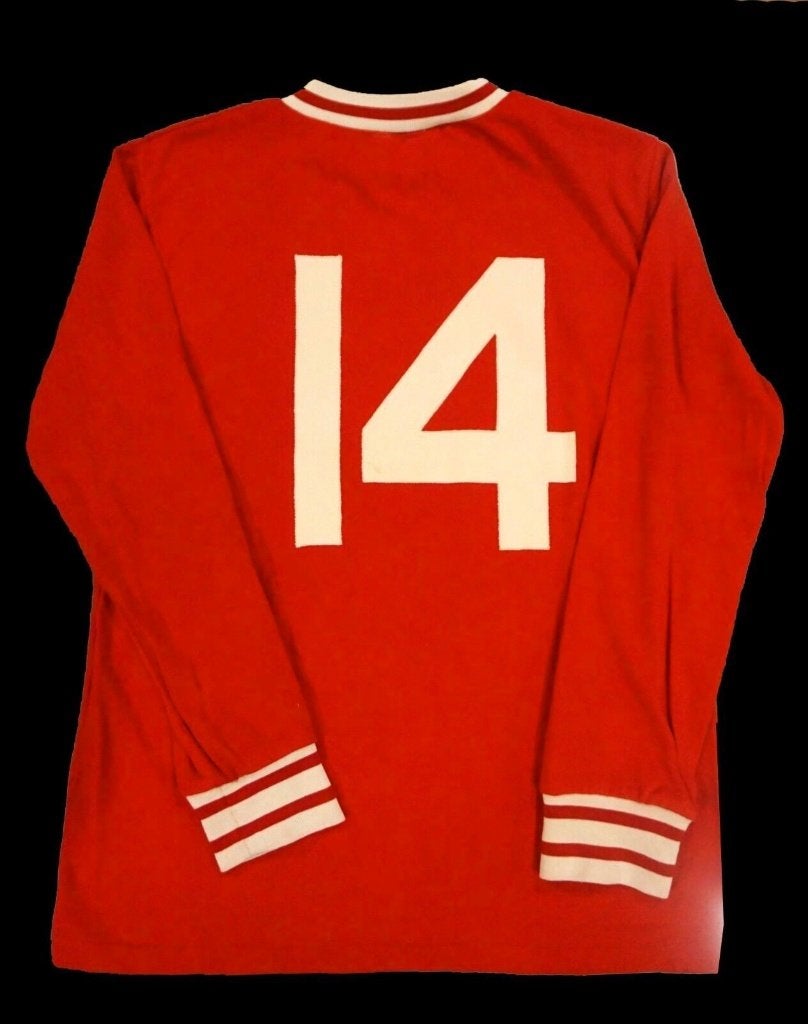 Ajax shirt #14 wedstrijdshirt 1971 match worn Cruijff Cruyff, Verzenden, Gebruikt, Ajax, Shirt