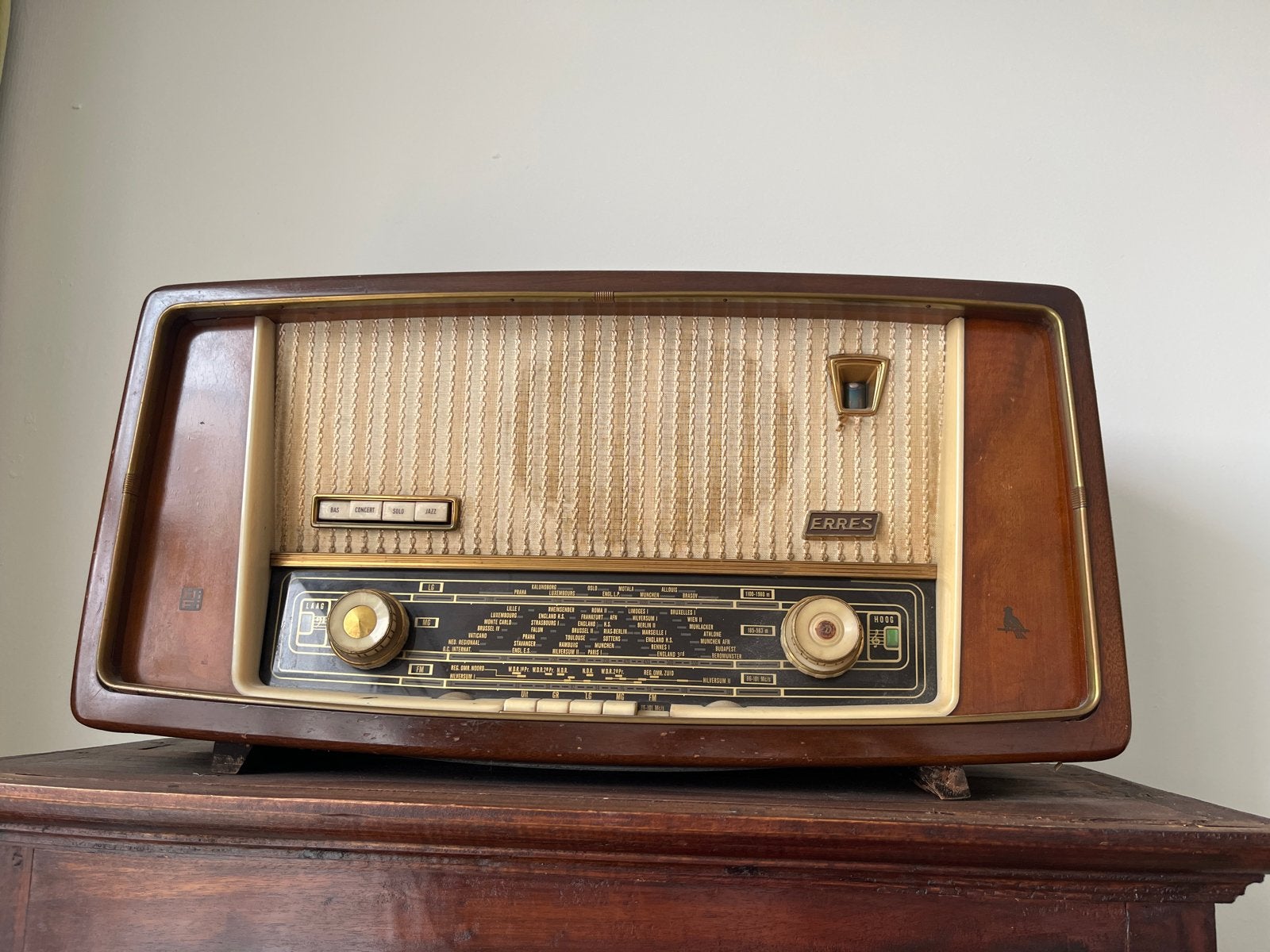 Vintage Erres Radio - Niet werkend, Ophalen, Niet werkend, Radio
