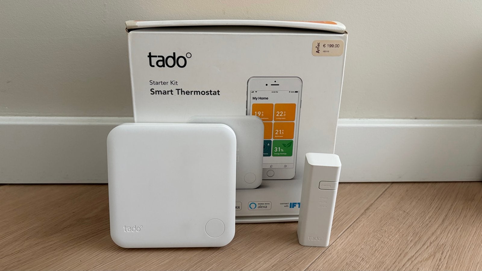 Tado Starter Kit Smart Thermostat V3/V3+, Ophalen of Verzenden, Zo goed als nieuw