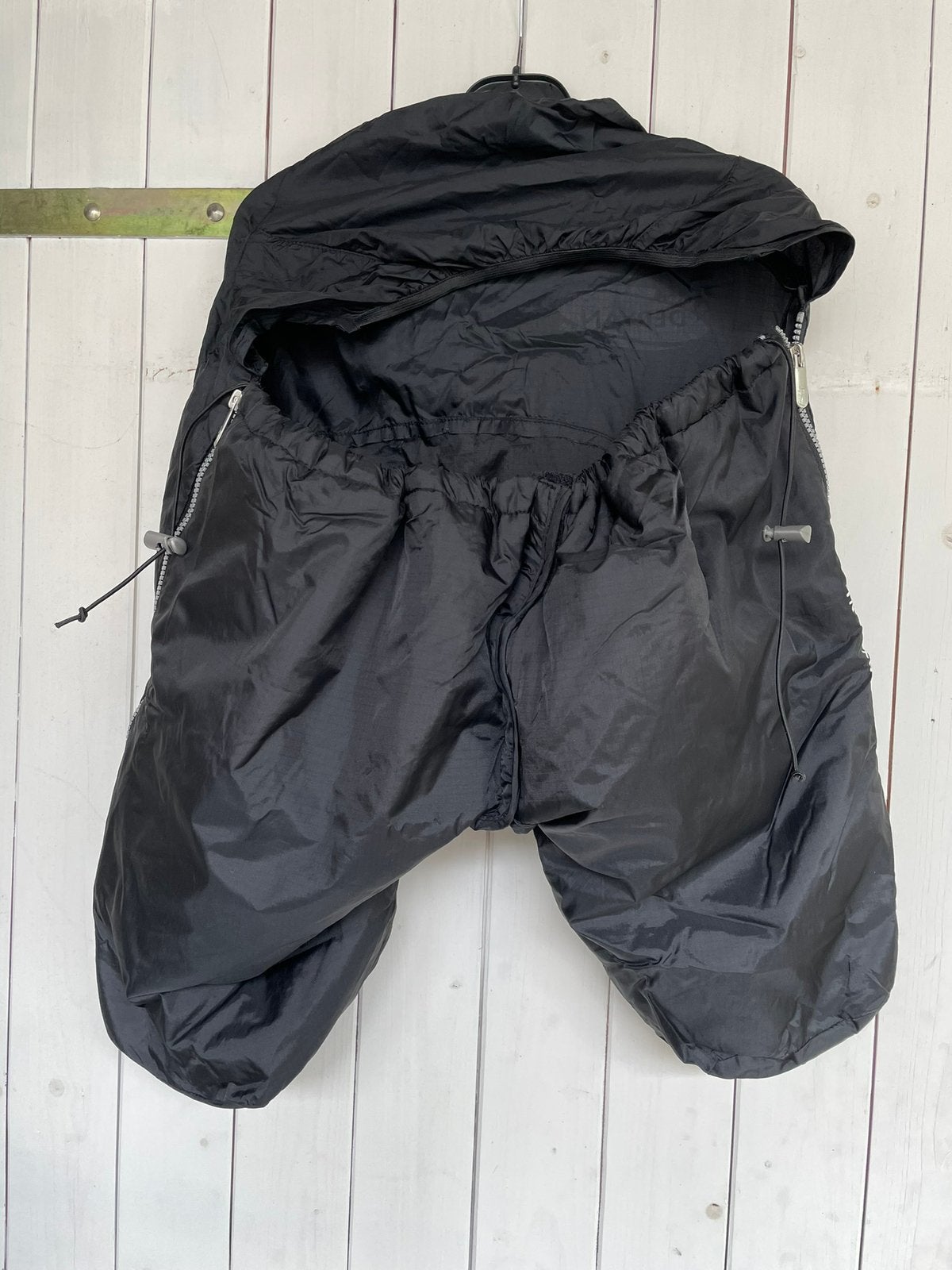 Deryan voetenzak en poncho voor op de fiets, Caravans en Kamperen, Ophalen of Verzenden, Zo goed als nieuw, Regenjas, Kinderen
