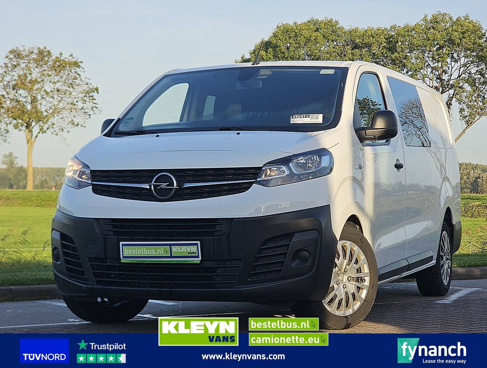OPEL VIVARO 2.0 L3 XL Dubbele Cabine Airco Navi WP-Inrichtin, Gebruikt, Euro 6, Verwarmde buitenspiegels, Wit