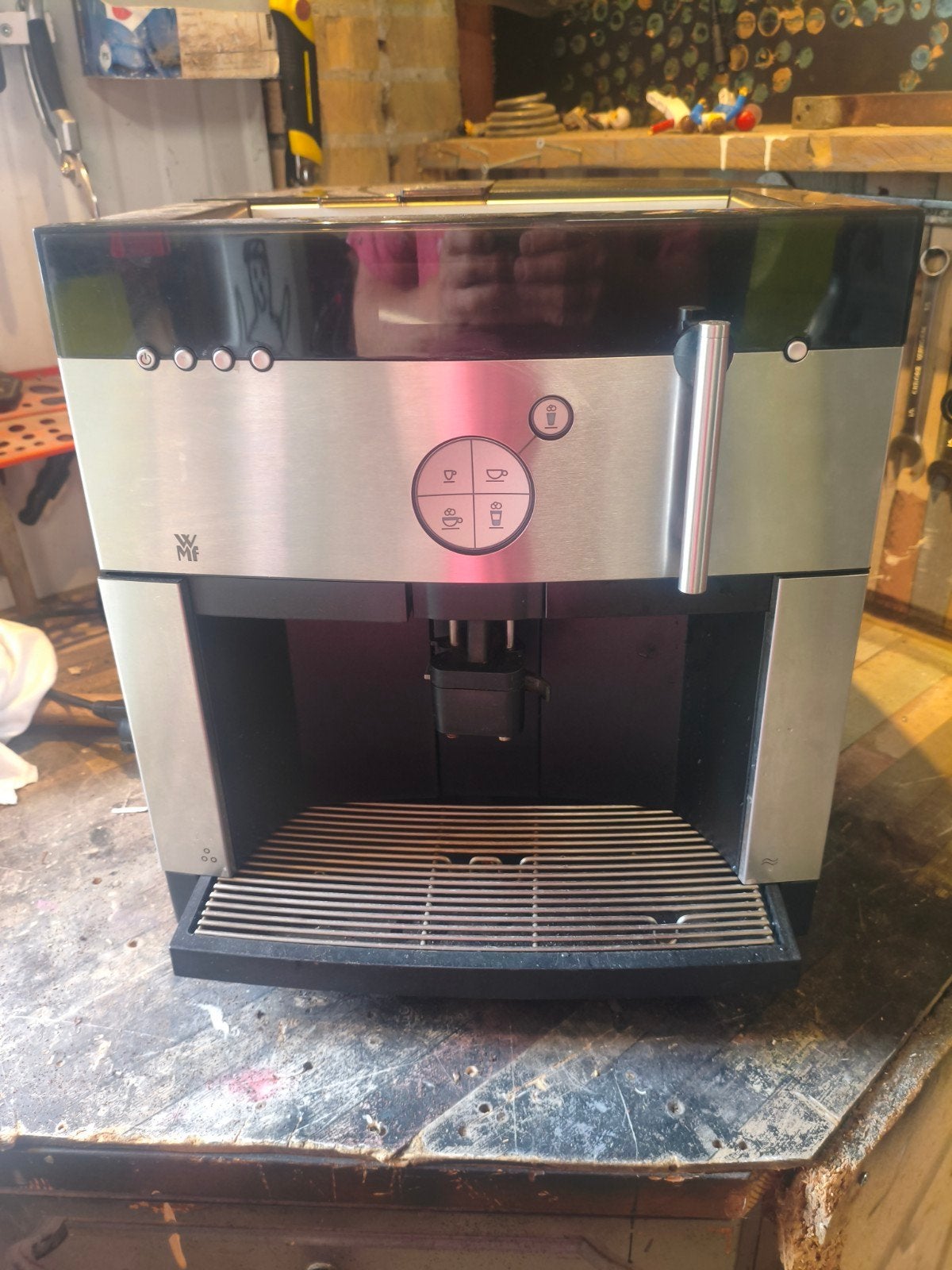 Wmf 1000 koffiemachine, Witgoed en Apparatuur, Koffiezetapparaten, 10 kopjes of meer, Ophalen, Koffiemachine