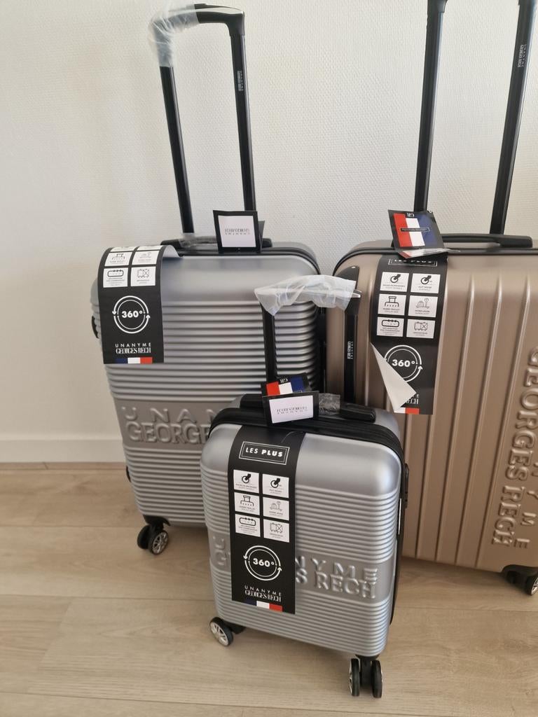 Reiskoffers, Ophalen of Verzenden, Beige, 30 cm of meer, Wieltjes