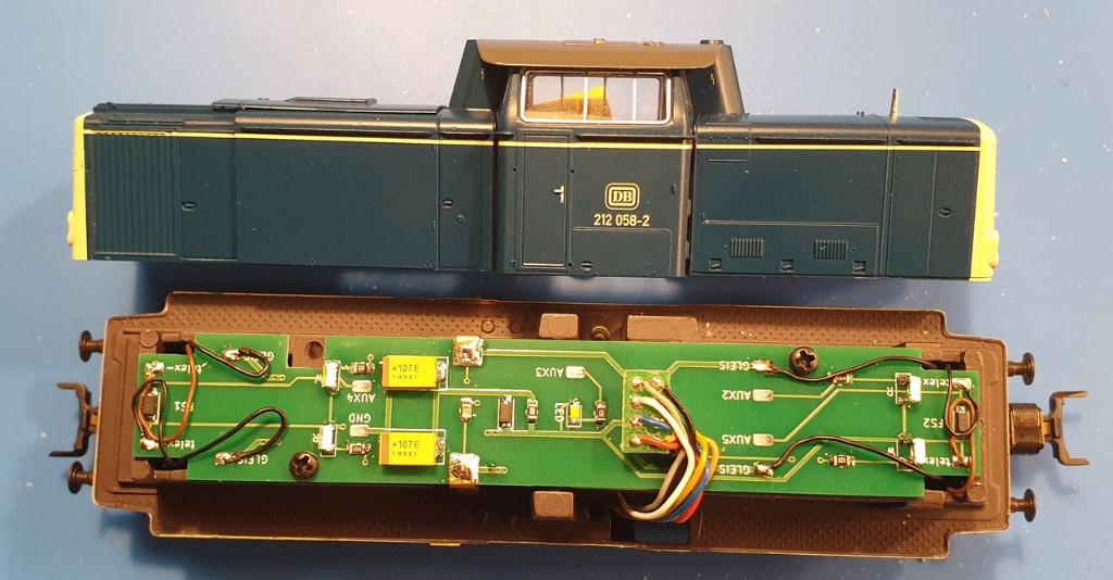 Printplaat voor Roco 62827 BR212 DB en andere. Led 8p. DSS, Locomotief, Verzenden, Gelijkstroom of Wisselstroom, Nieuw
