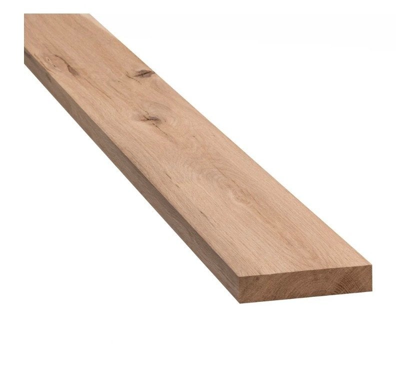 Ruw hout planken, Doe-het-zelf en Verbouw, Ophalen, 25 tot 50 mm, Eiken, Nieuw