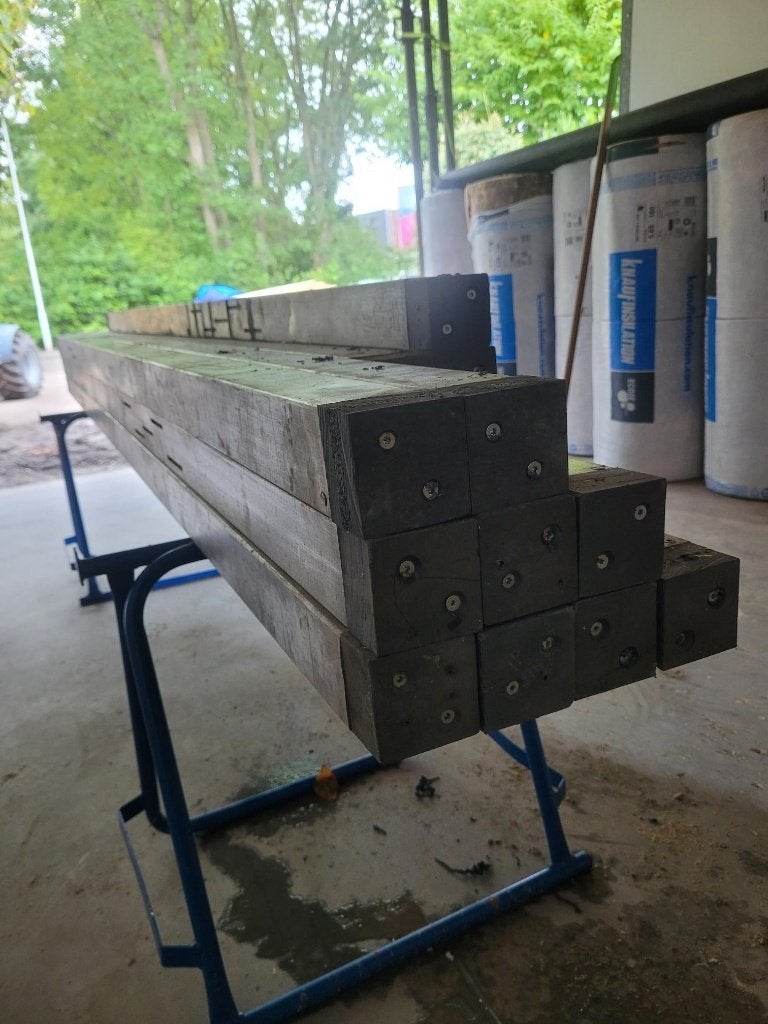 Metselprofiel Aluminium 13 stuks, Ophalen, Gebruikt