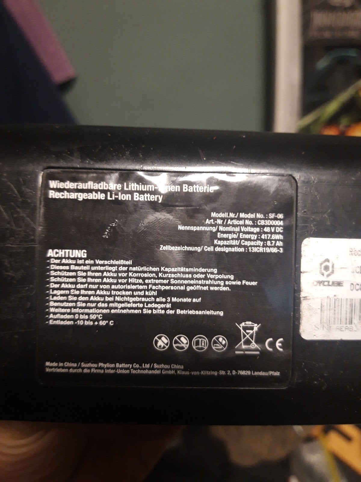 Accu & banden ebike, Ophalen of Verzenden, Overige merken