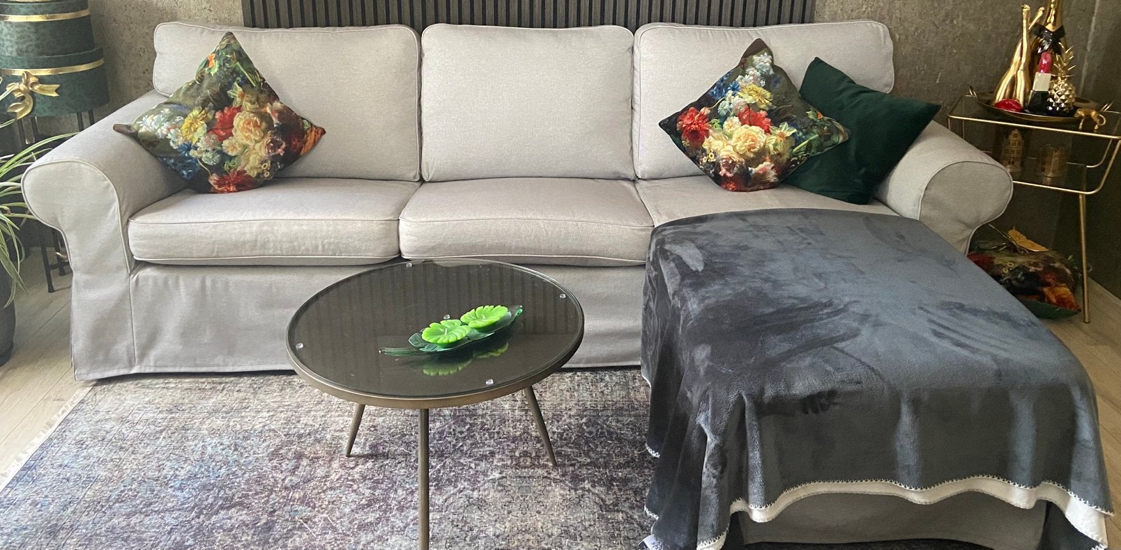 IKEA Ektorp chaise bank, Ophalen, Zo goed als nieuw, 75 tot 100 cm, Stof