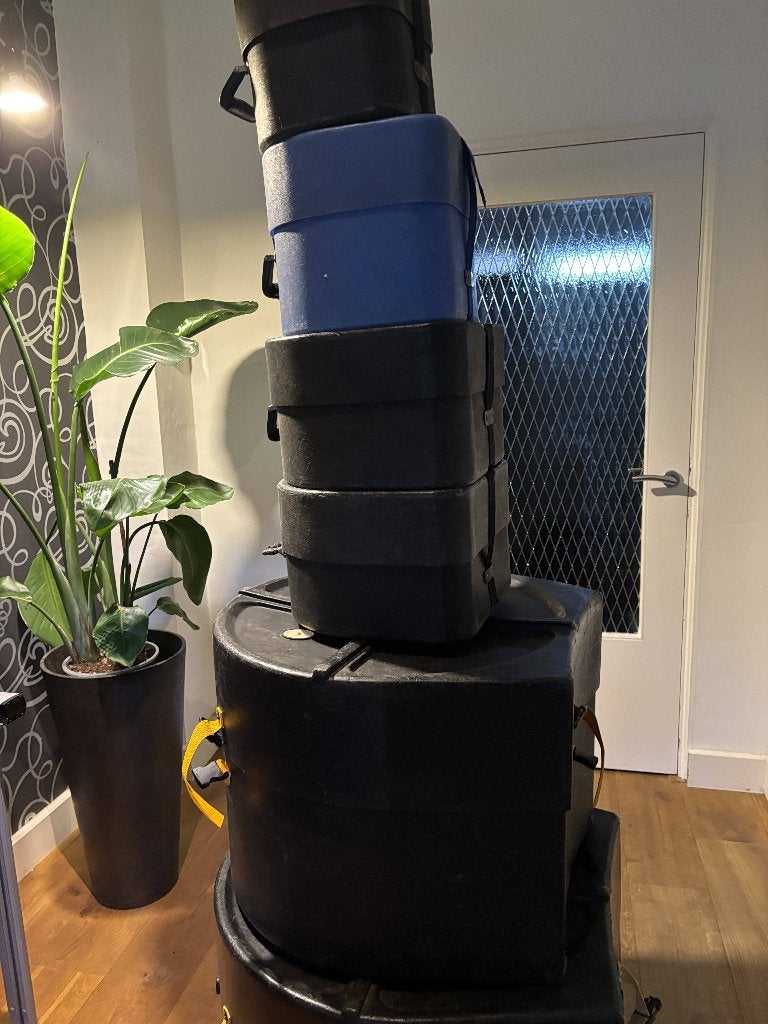 hardcase / protector drum cases, Ophalen, Zo goed als nieuw, Overige instrumenten
