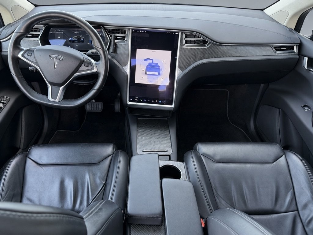 Tesla motors Model X 100D 6p | SOH 88% | Luchtvering | 22 in, Auto's, Model X, 0 cilinders, 90 kWh, Leder
