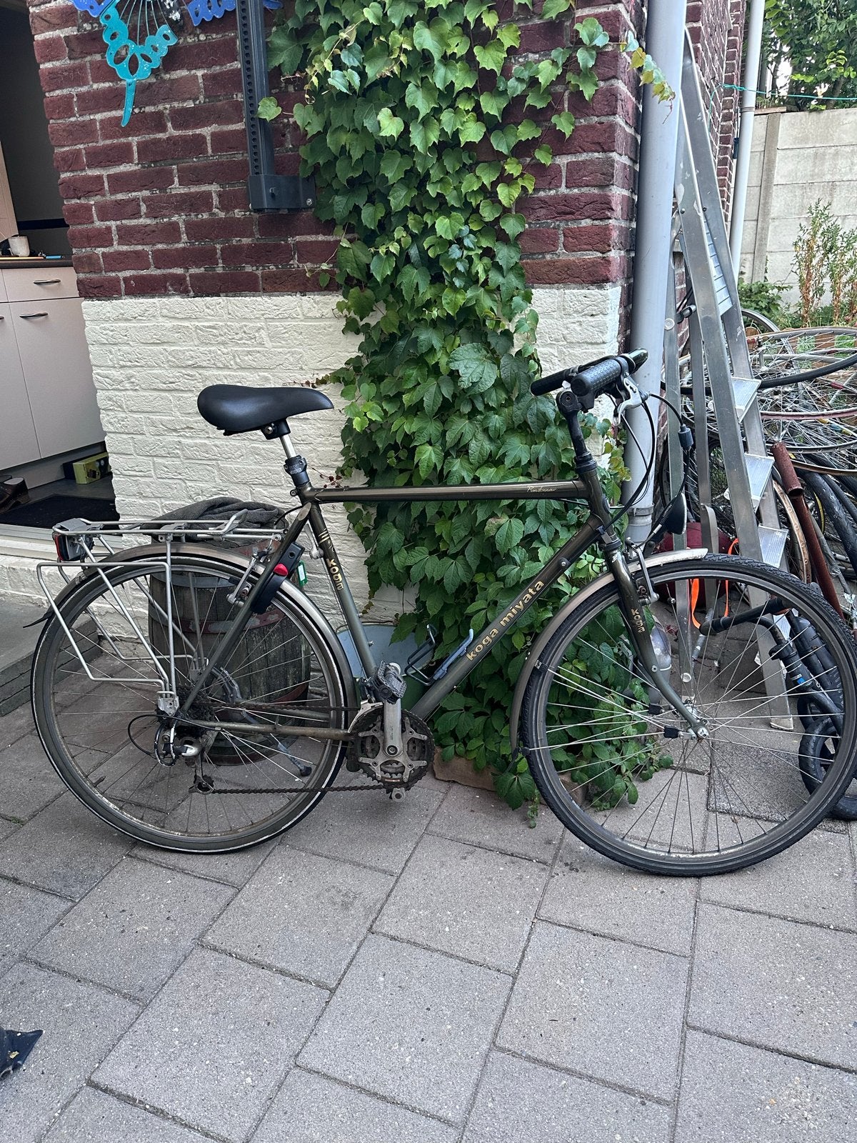 Koga Miyata Randonneur fiets, maat 57, Fietsen en Brommers, Gebruikt, Velgrem, Versnellingen, 57 tot 61 cm