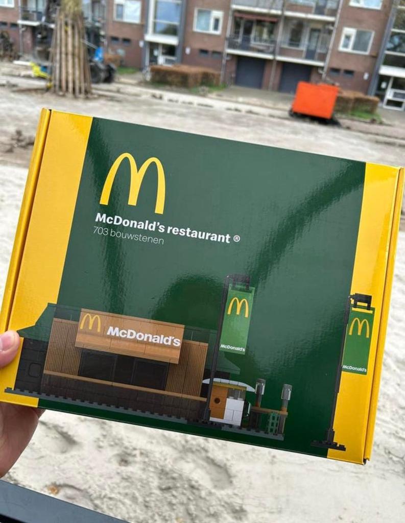 McDonald's Restaurant Bouwset - NIEUW, Ophalen, Nieuw, Overige merken