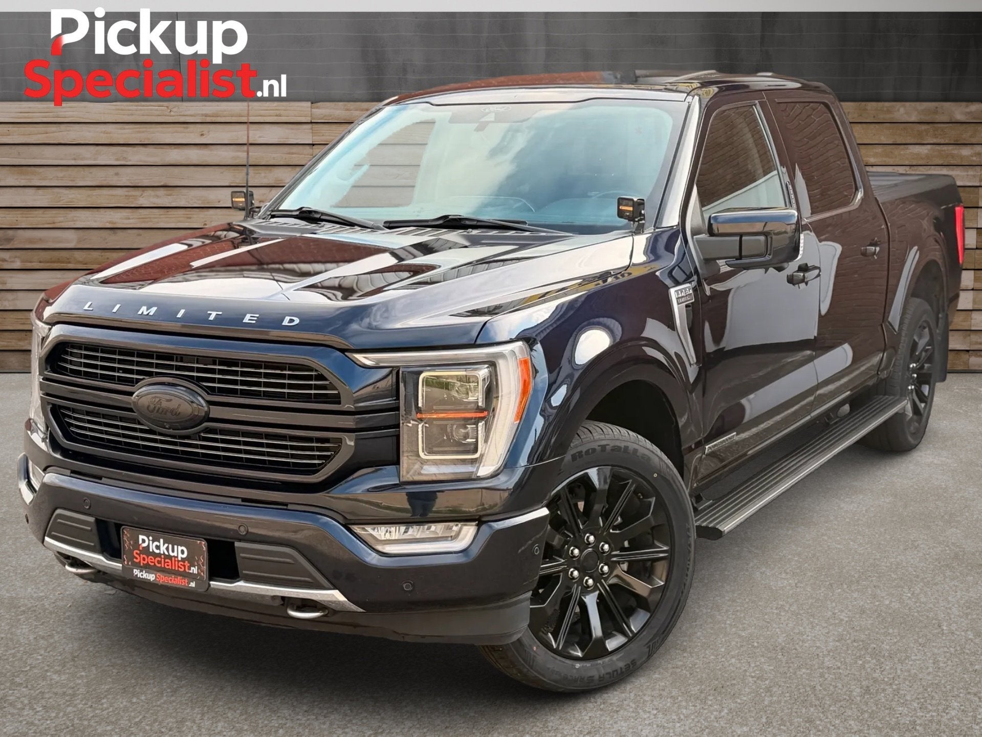 Ford USA F150 Ford USA F-150 Limited 430pk PowerBoost Full H, Auto's, Start-stop-systeem, Gebruikt, Blauw, F-150