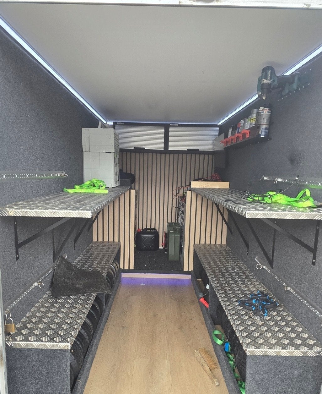 Professionele Karttrailer - 300 x 155 x 185, Ophalen, Zo goed als nieuw