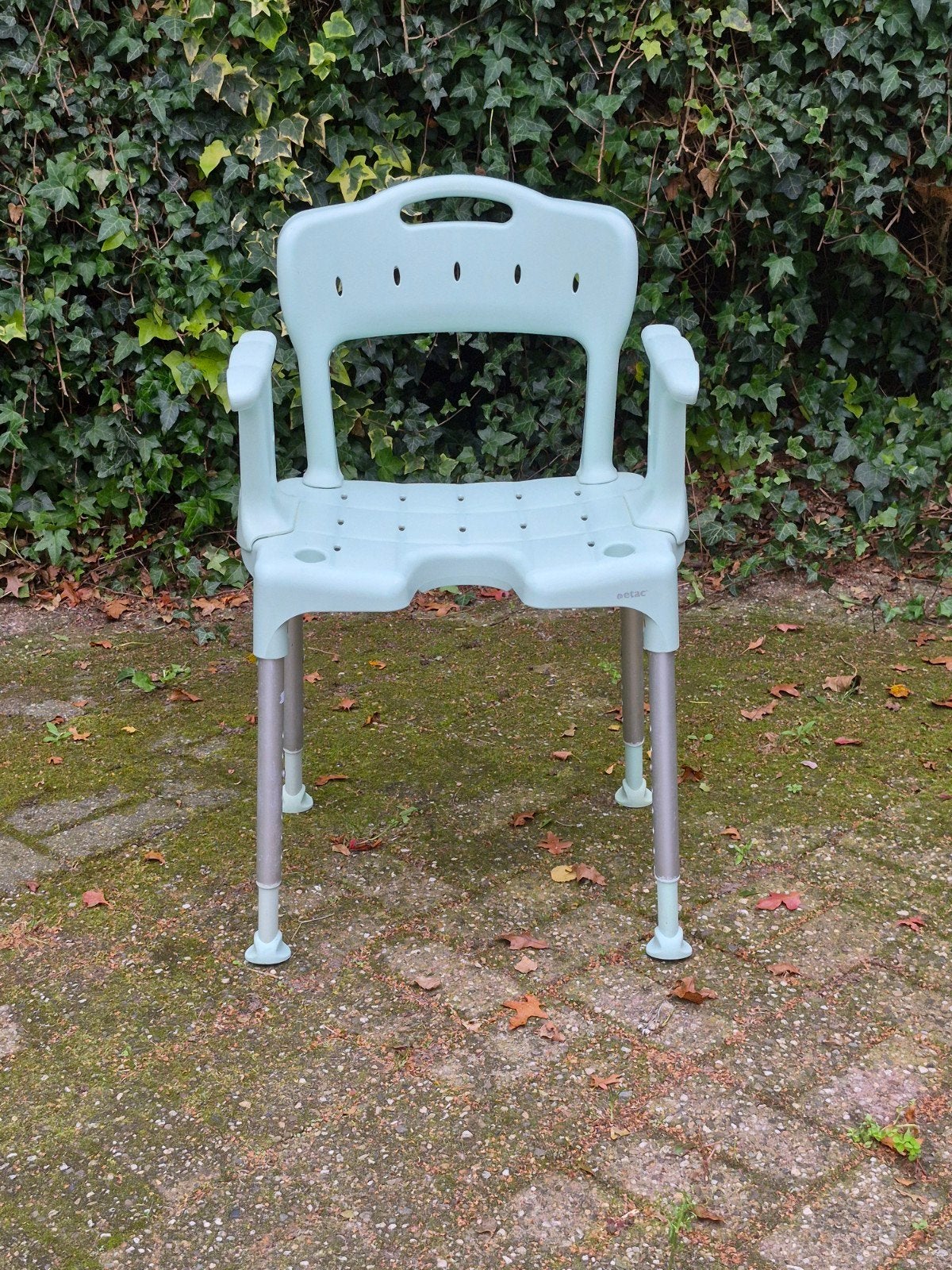 douche stoel, Ophalen