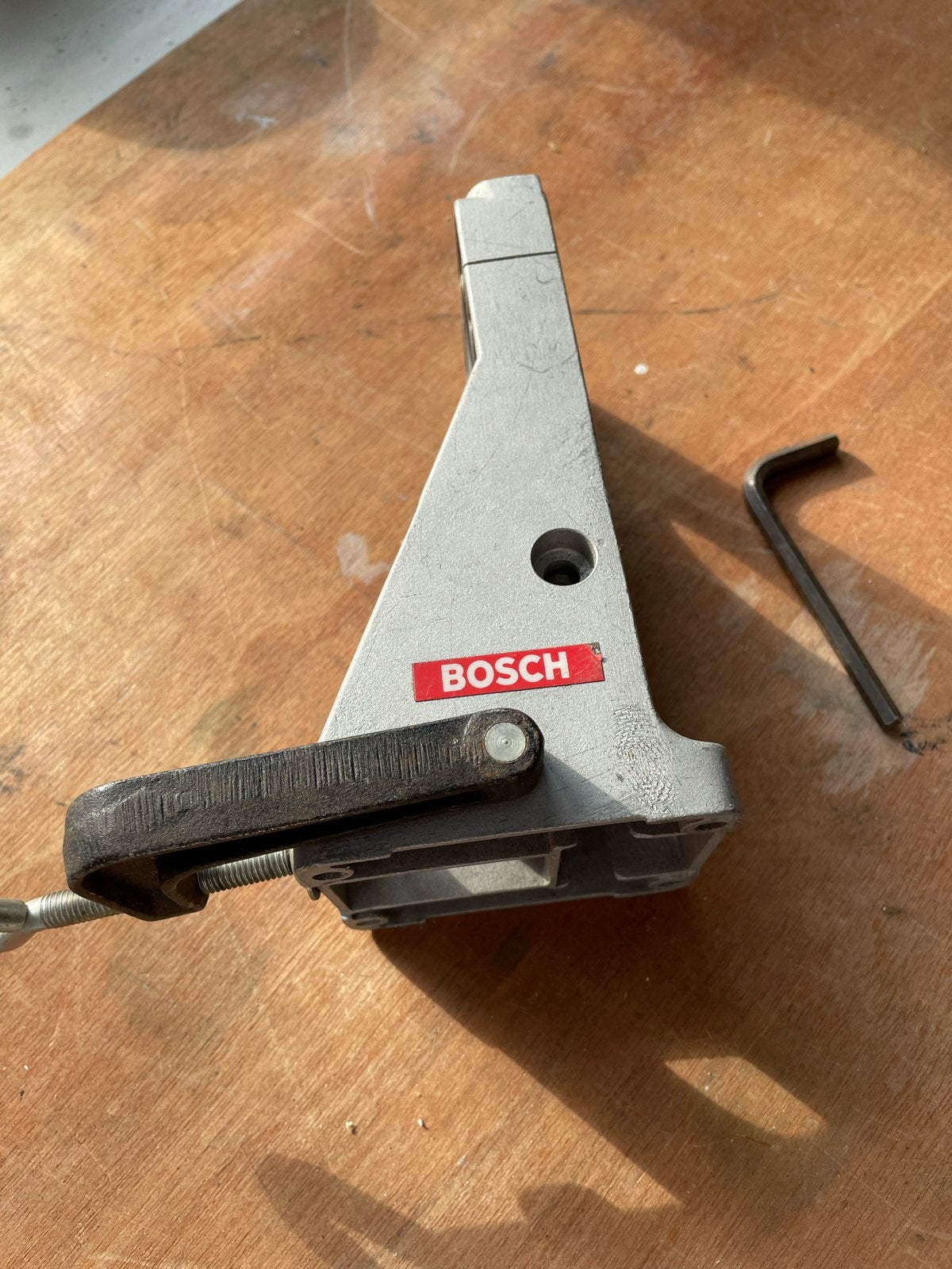 Bosch boorstandaard met klem, Doe-het-zelf en Verbouw, Ophalen of Verzenden, Gebruikt, Overige typen