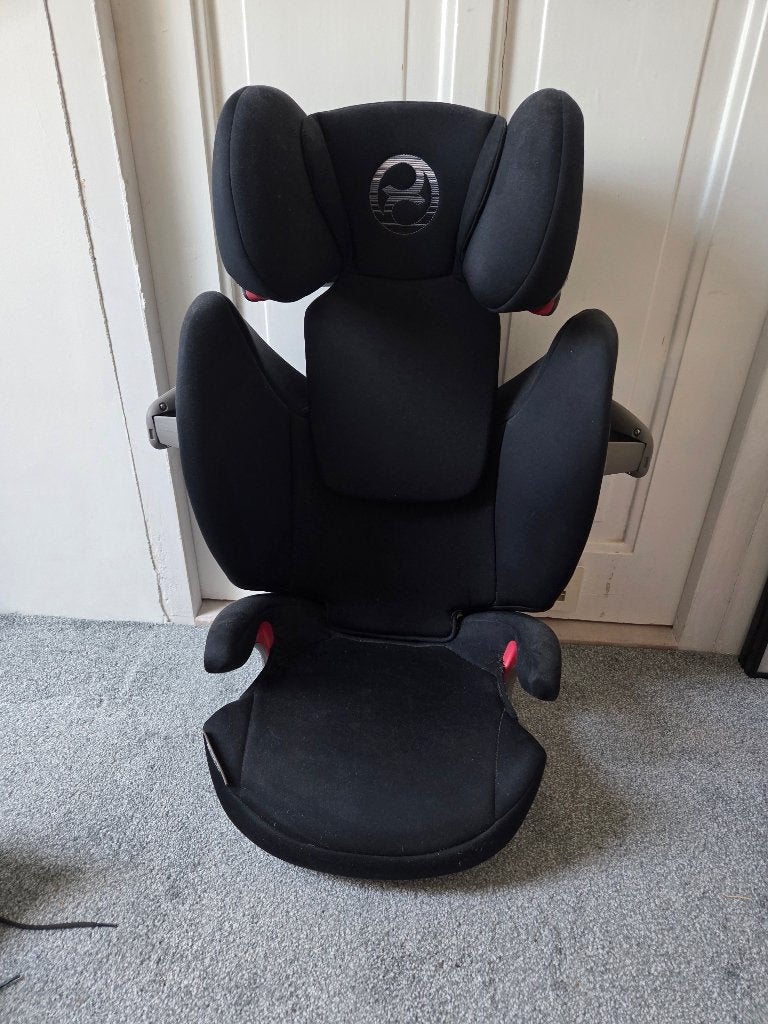 Autostoeltje- Cybex solution S-fix, Kinderen en Baby's, Autostoeltjes, 15 t/m 36 kg, Zo goed als nieuw, Isofix, Verstelbare rugleuning