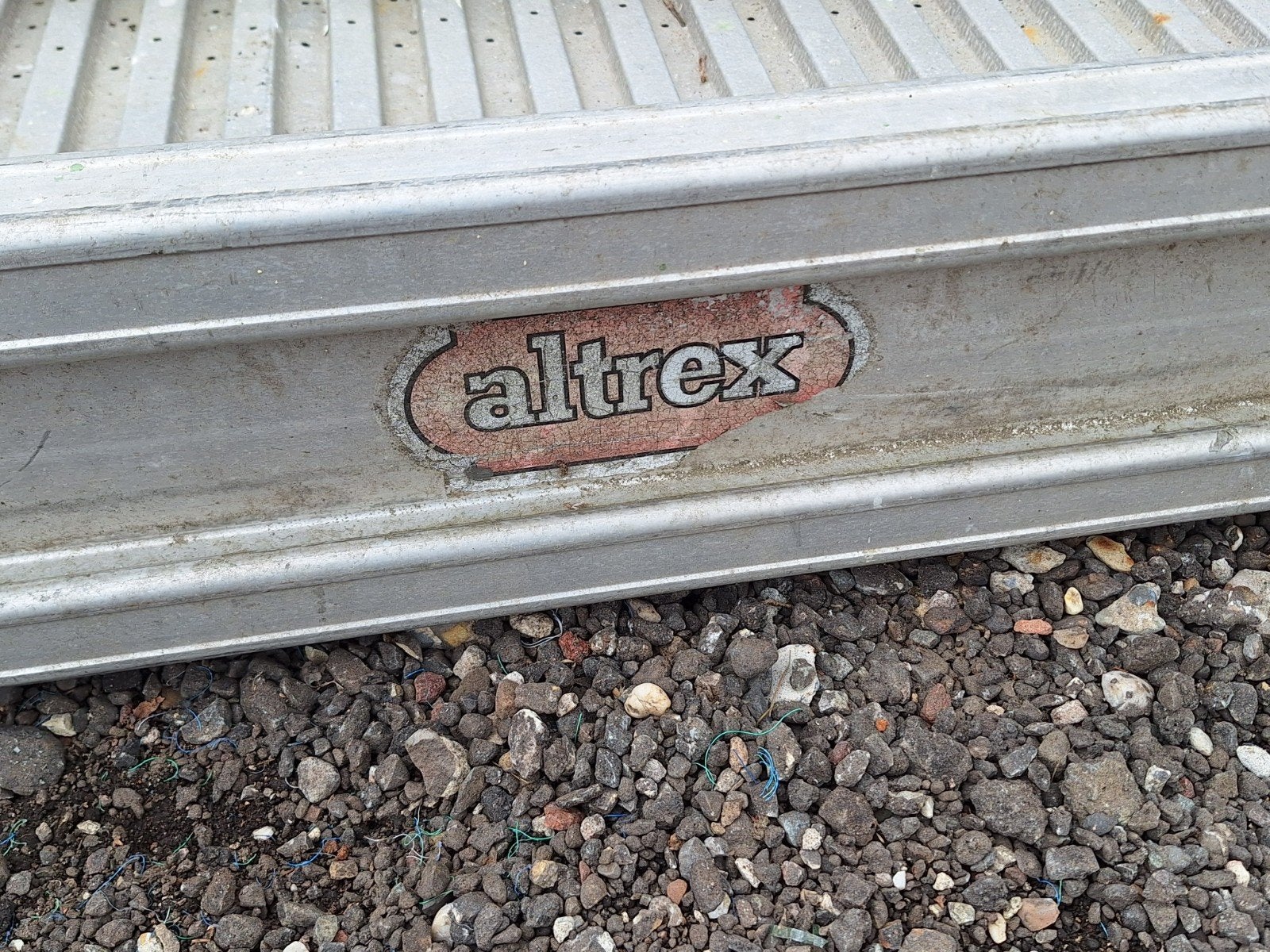 loopbrug alminium altrex 635 x 63 cm, Ophalen, Gebruikt, Aluminium