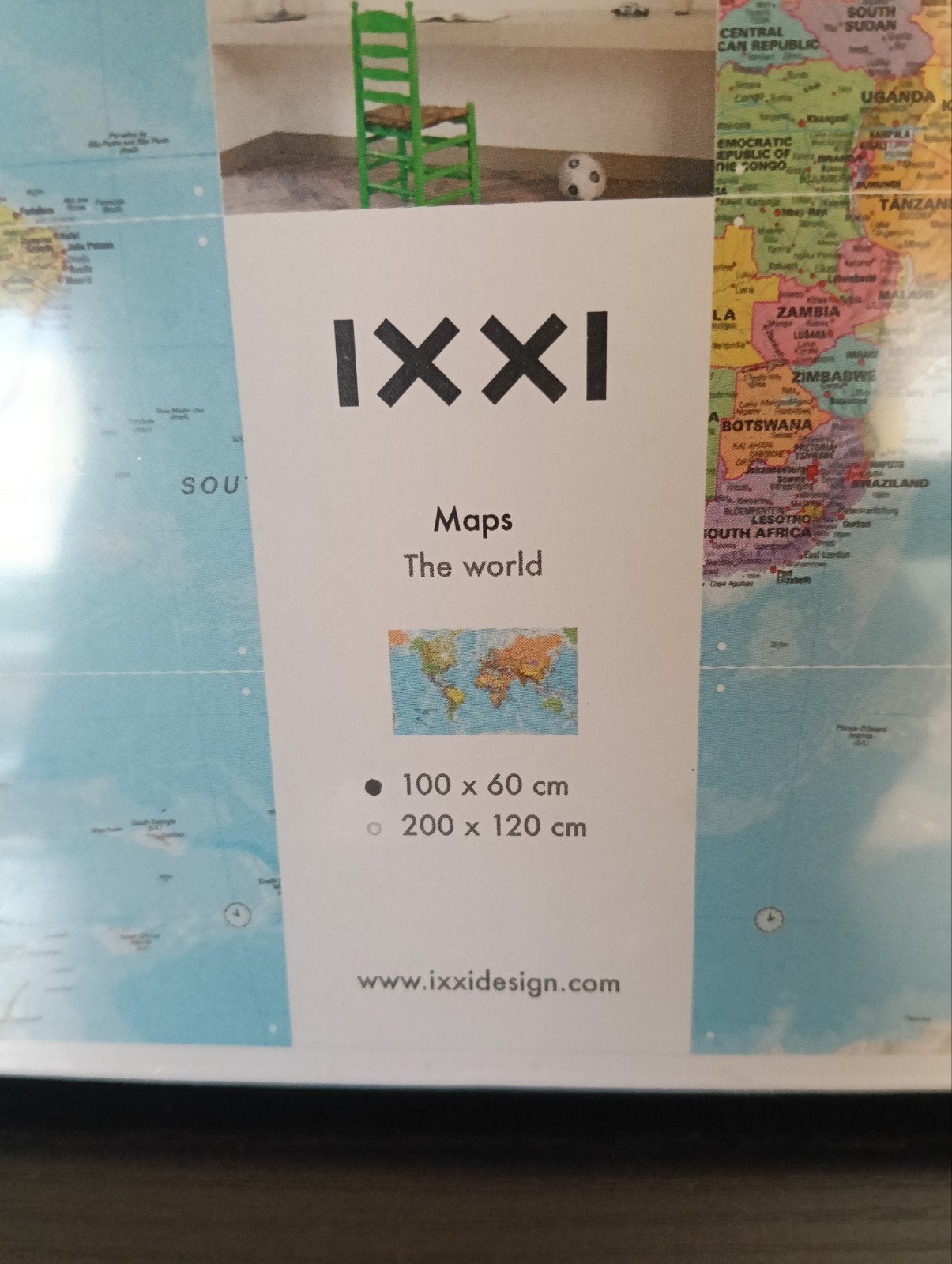 Ixxi maps the world GESEALED, Ophalen of Verzenden, Nieuw