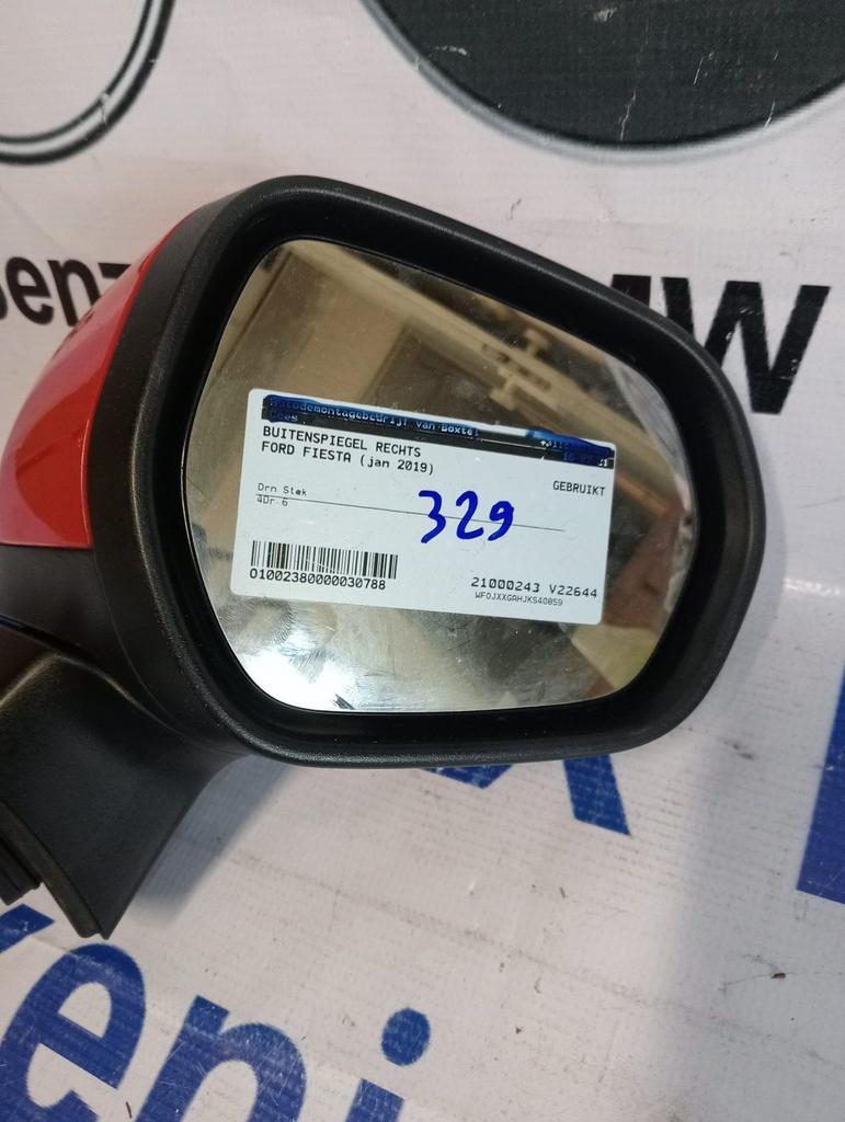 Ford Fiesta buitenspiegel Rechts 2019, Gebruikt, -, -, Ophalen of Verzenden