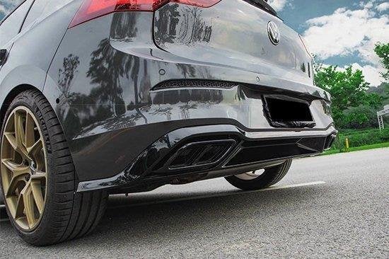 Zwart Black Dubbele uitlaat trim tip Geschikt Voor VW Golf 8, Verzenden, Automotive Parts, A.parts@hotmail.nl, Trasmolenlaan 12 3447 GZ Woerden