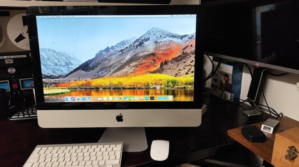 iMac 21,5 inch, all in one, Ophalen, Gebruikt, IMac, 21,5