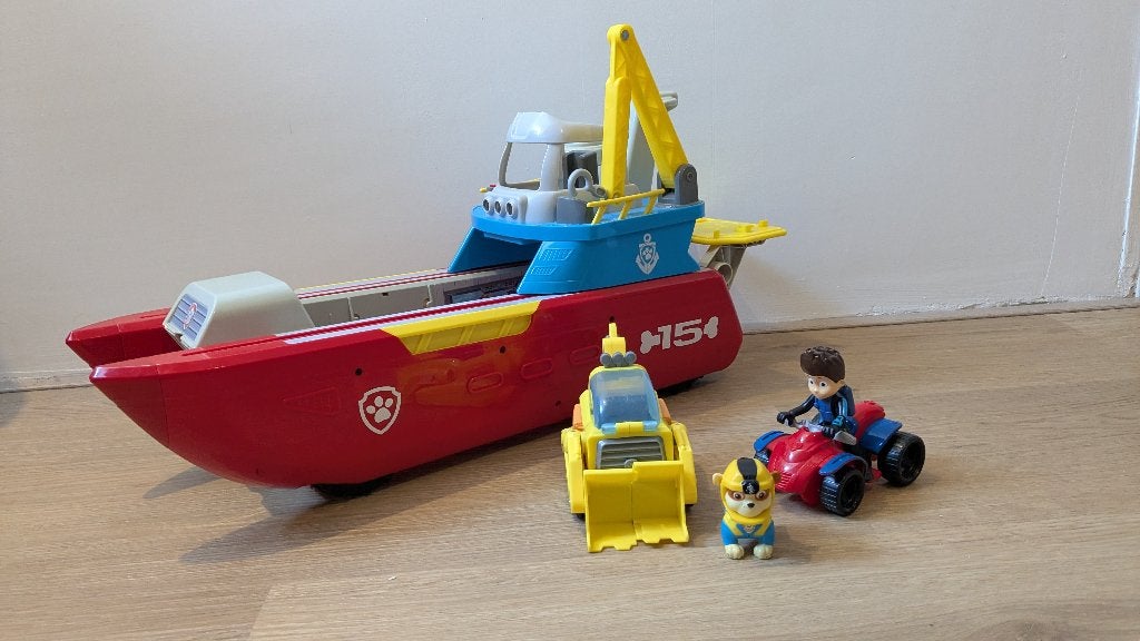 Paw patrol boot, Kinderen en Baby's, Speelgoed | Speelgoedvoertuigen, Gebruikt, Ophalen