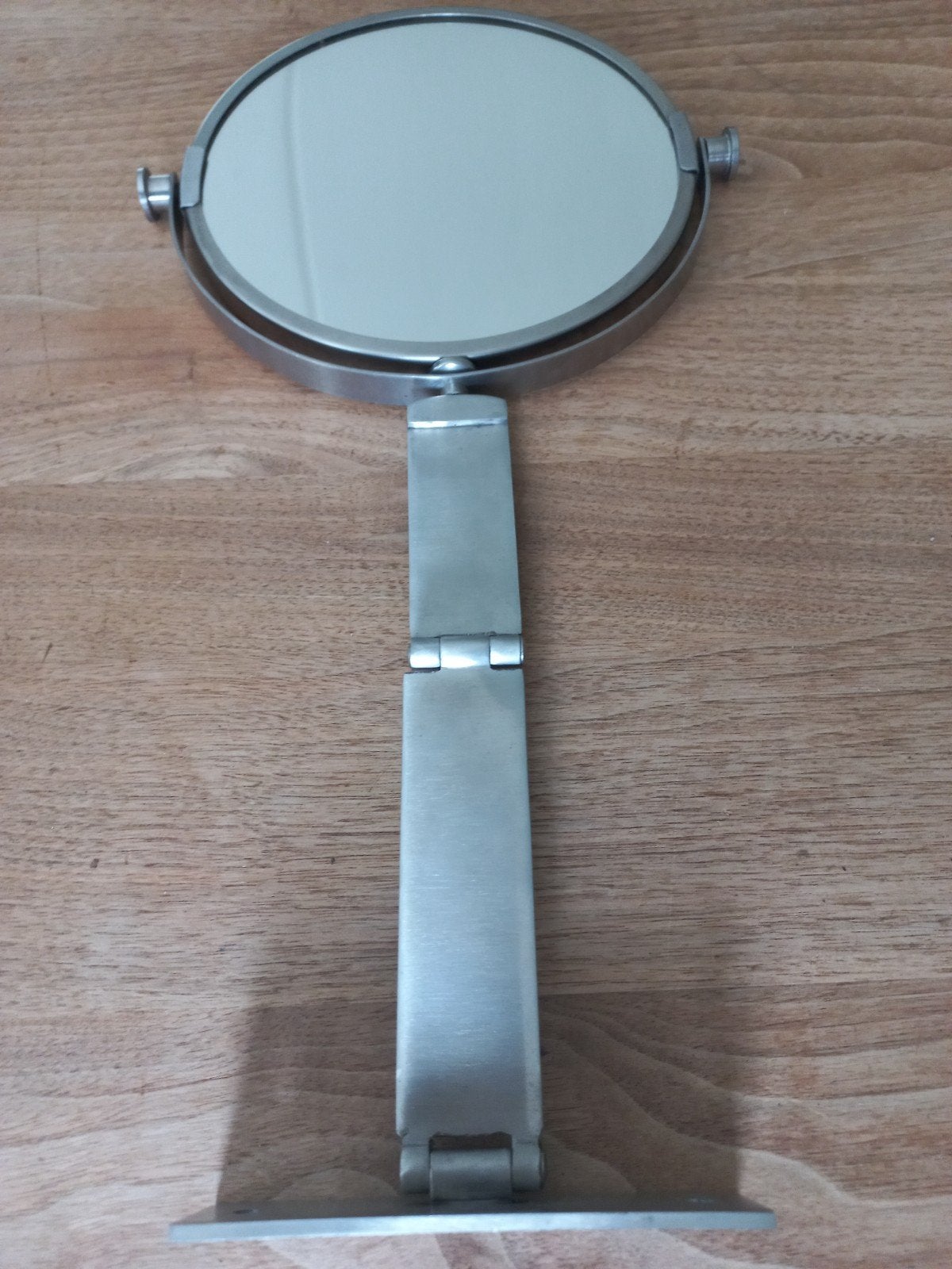 IKEA Grundtal make-up spiegel, wandmontage, RVS, Ophalen of Verzenden