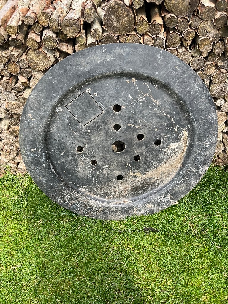 afdekplaat fontein/ waterwerk, Tuin en Terras, Ophalen, Gebruikt