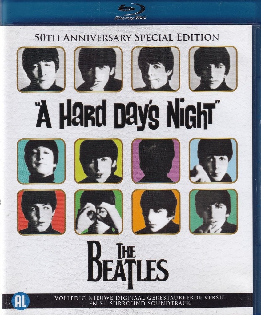 Te koop blu ray a hard days night (the beatles) nederlands O, Cd's en Dvd's, Muziek en Concerten, Nederlands, Film, Ophalen of Verzenden