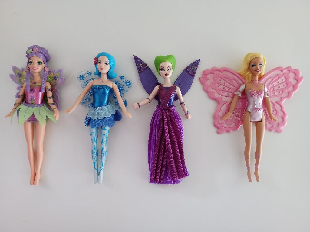 Barbie Fairytopia Mini Poppetjes, Ophalen of Verzenden, Zo goed als nieuw