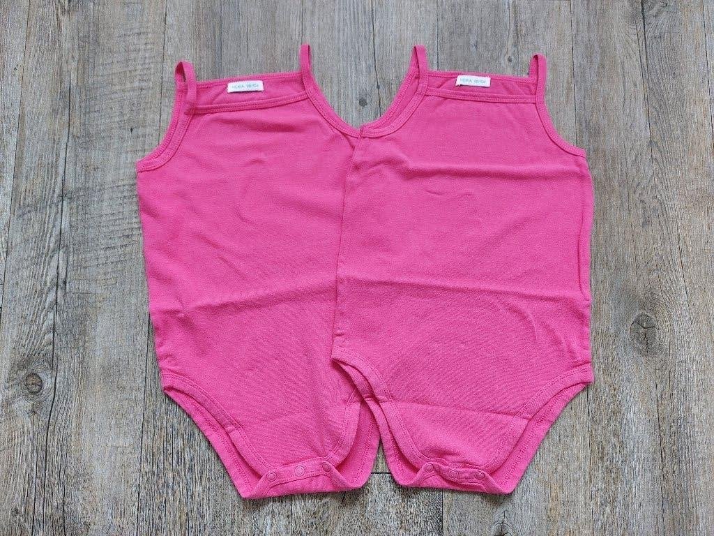 2 rompers met spaghettibandjes maat 98/104 (Hema), Nacht- of Onderkleding, Meisje, Ophalen of Verzenden, Zo goed als nieuw