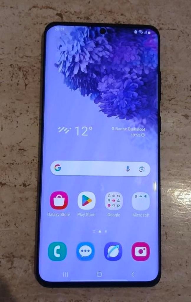 S20 plus, Telecommunicatie, Mobiele telefoons | Samsung, Ophalen, Galaxy S20, Zwart, Zo goed als nieuw