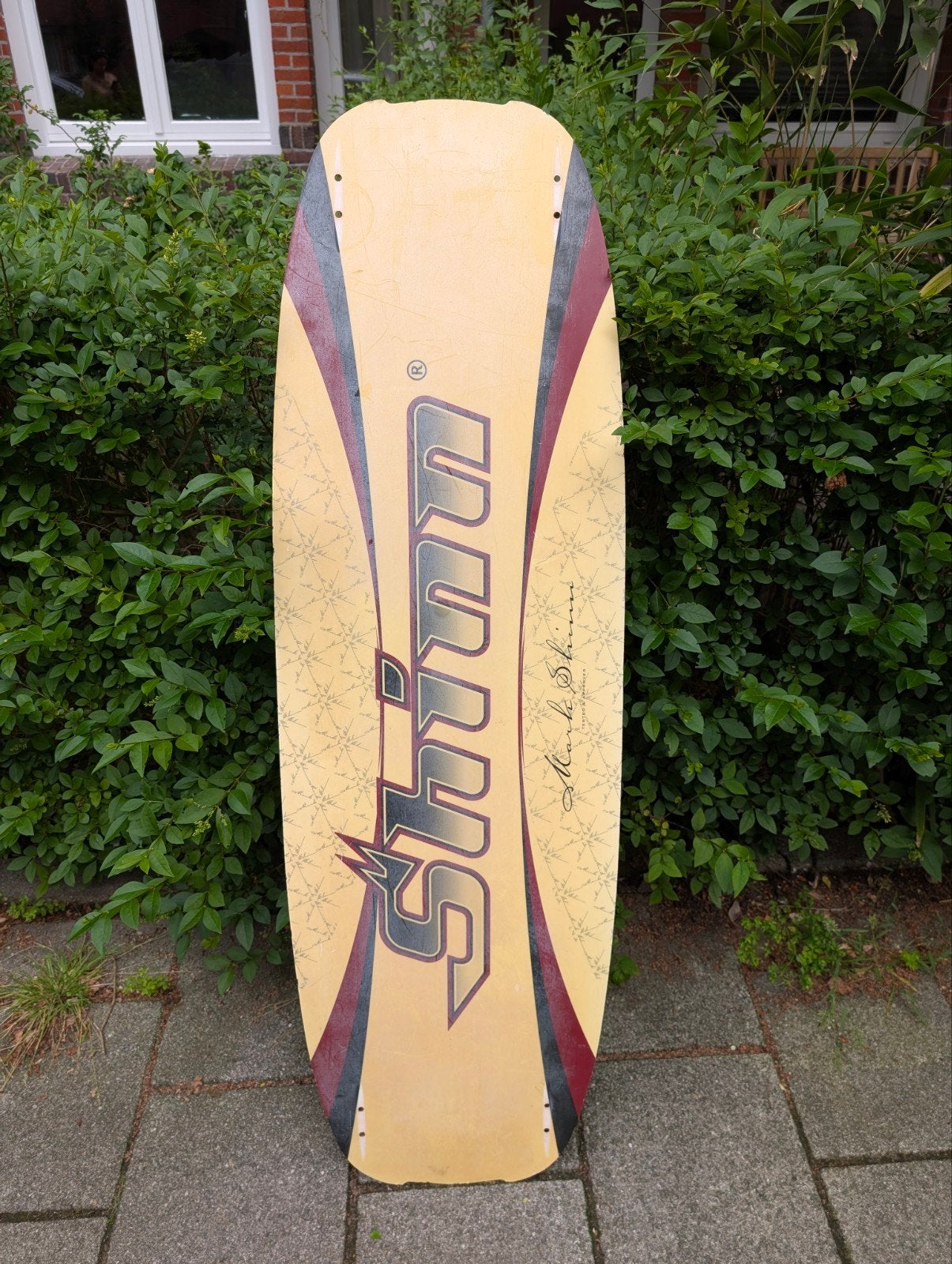 Shinn Kiteboard 130x40 (Mark Shinn) - Deck Only, Watersport en Boten, Kitesurfen, Ophalen, Gebruikt, Twintip, Kiteboard