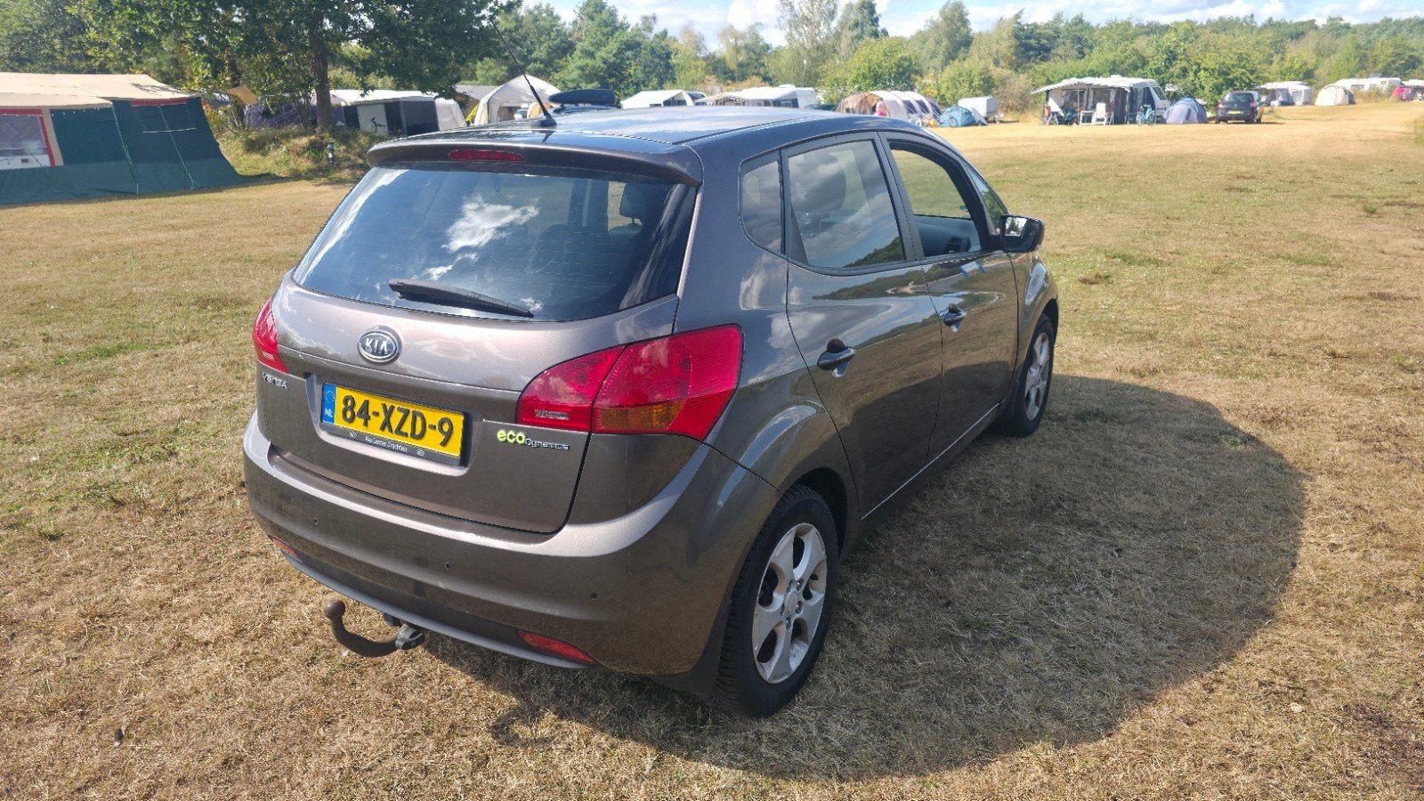 Kia Venga 1.6 Cvvt 2012 Bruin nummerbord + auto, Auto-onderdelen, Ophalen, Gebruikt, Kia