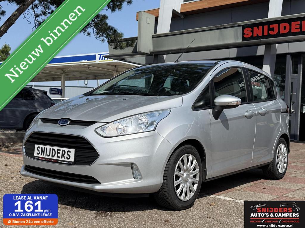 Ford B-Max 1.0 EcoBoost Style 1 eigenaar 68400 km, Auto's, Ford, Bedrijf, Te koop, B-Max, ABS, Airbags, Airconditioning, Alarm